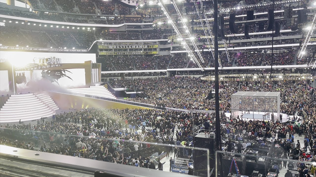 [4K] DEMON Finn Balor EPIC WrestleMania 39 Entrance LIVE