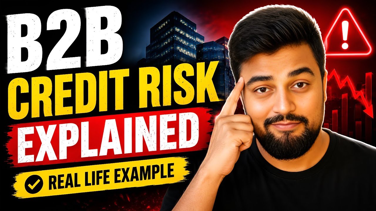 B2B Credit Risk Solved with Real Life Use Case! | 1
