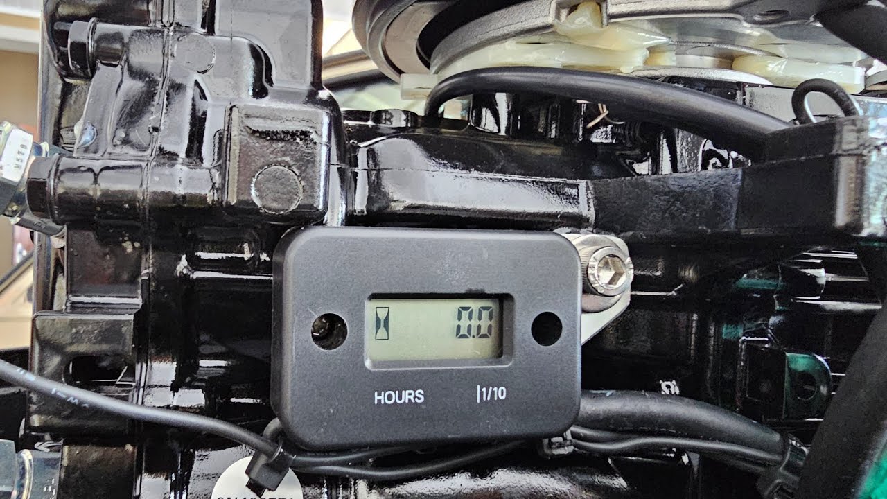 Como instalar horimetro em motor popa mercury 9.9 hp