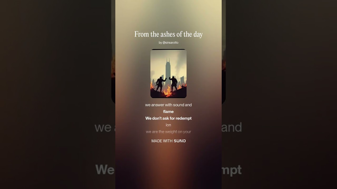 From the ashes of the day #heavymetal