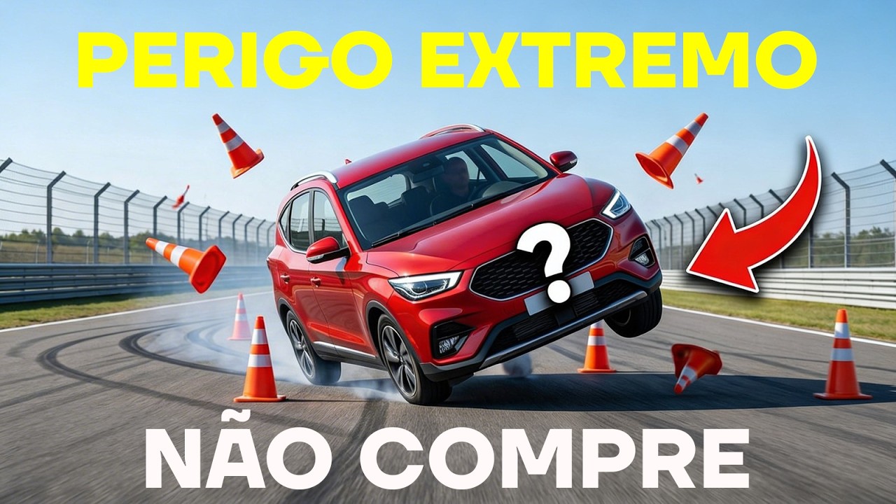 CUIDADO! 10 Veículos que FALHARAM no Teste do Alce