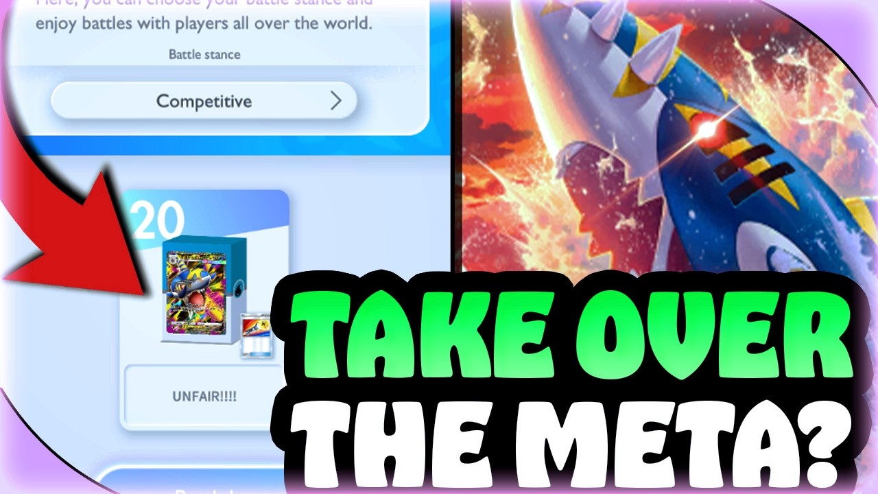 Mega Sharpedo EX СЛОМАН!!! САМЫЙ БЫСТРЫЙ Мега-покемон, которого мы видели | Pokemon TCG Pocket