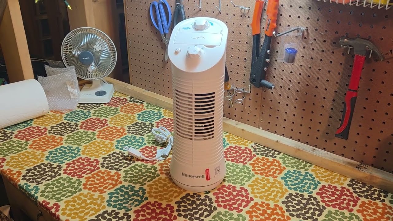 Как починить медленно работающий башенный вентилятор Honeywell