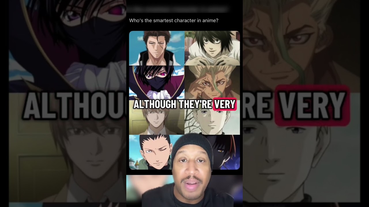 Who is the smartest anime character? #Anime #senku