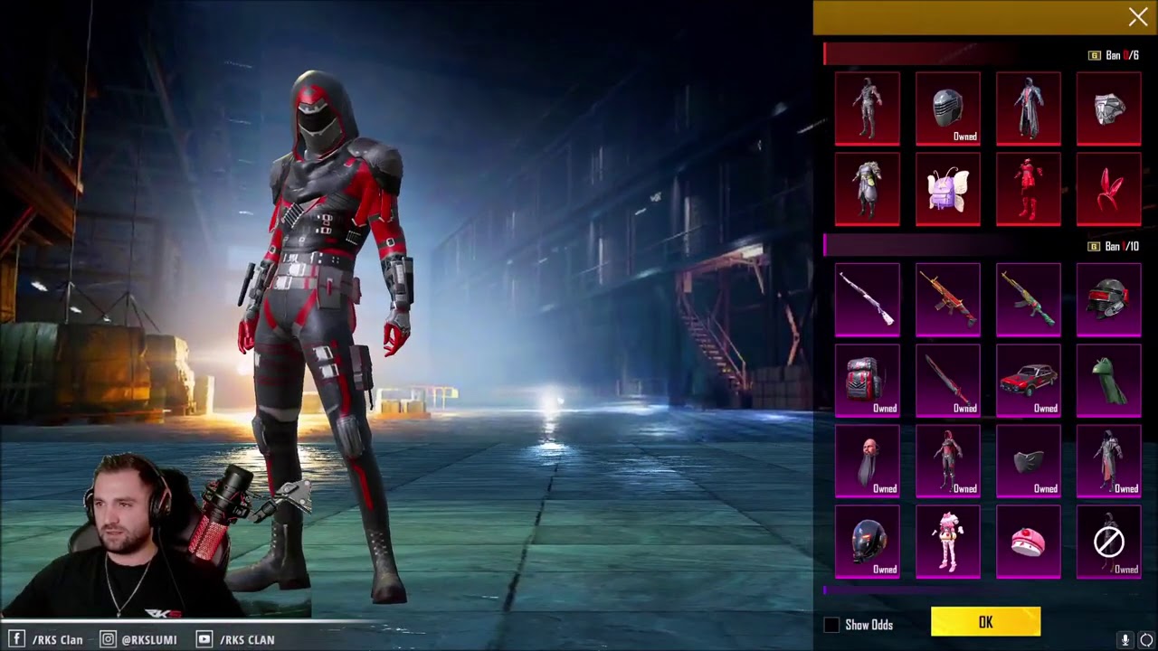 RKS LUMI - CUSTOM CREATE 3 MYTHIC ME 9000 UC ! PUBG MOBILE