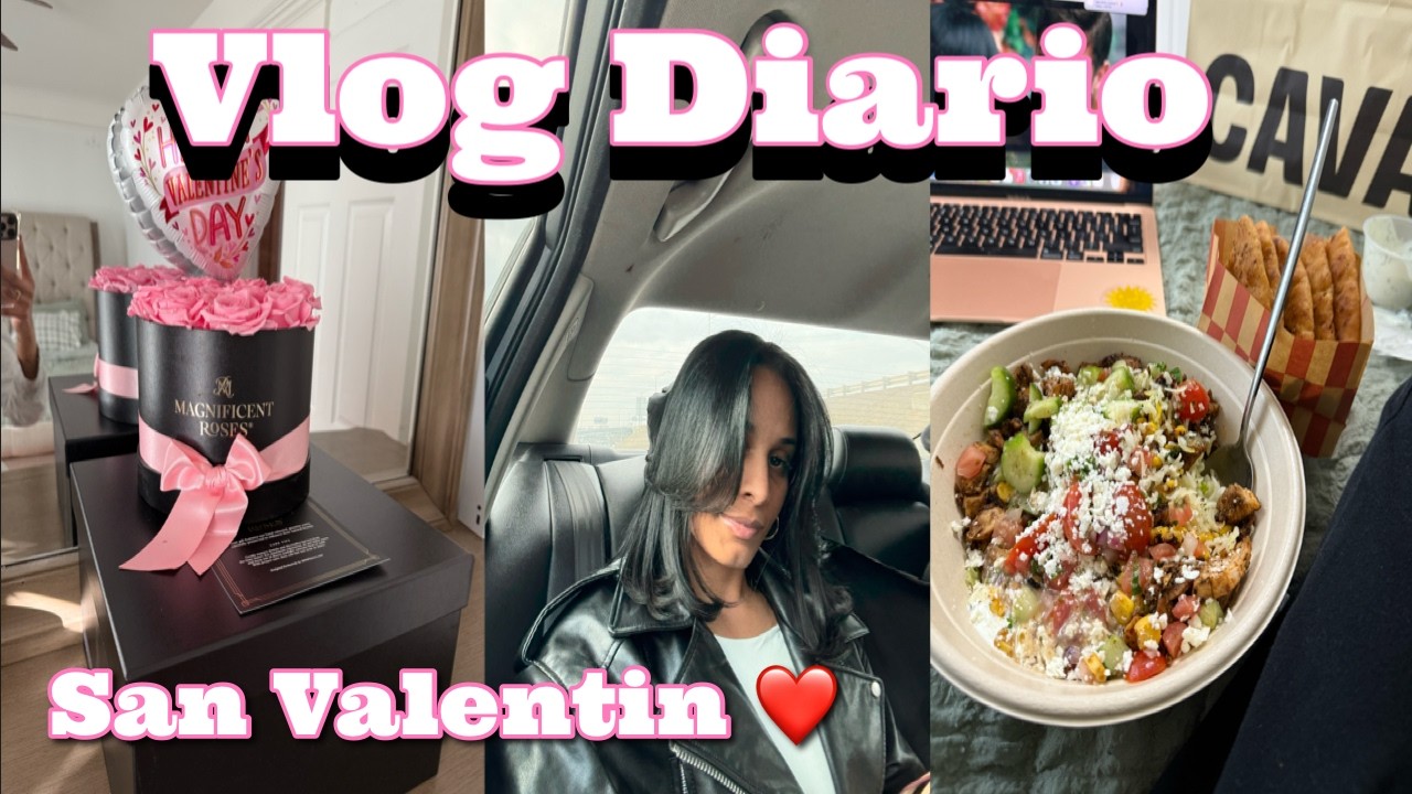 Vlog De San Valentin 💗🌸| Regalos y Compras | Mi Esposo Me Sorprendió 🌸 #vlogsdefamilia #vlogdiario