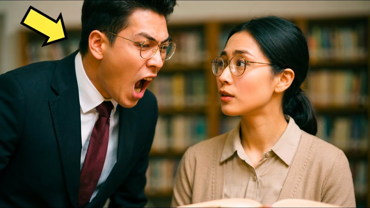 ABOGADO RICO INSULTÓ A LA BIBLIOTECARIA EN 2 IDIOMAS… PERO ELLA RESPONDIÓ EN 6
