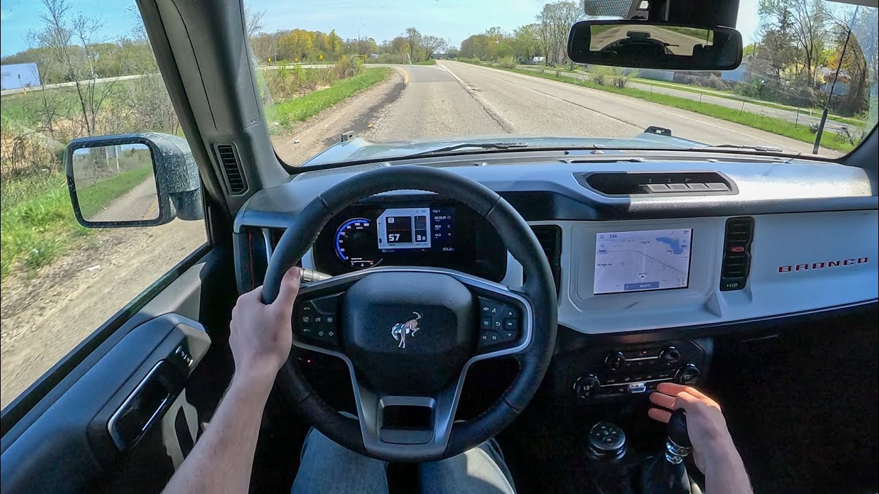 2023 Ford Bronco Heritage 7MT - POV Test Drive (Binaural Audio)
