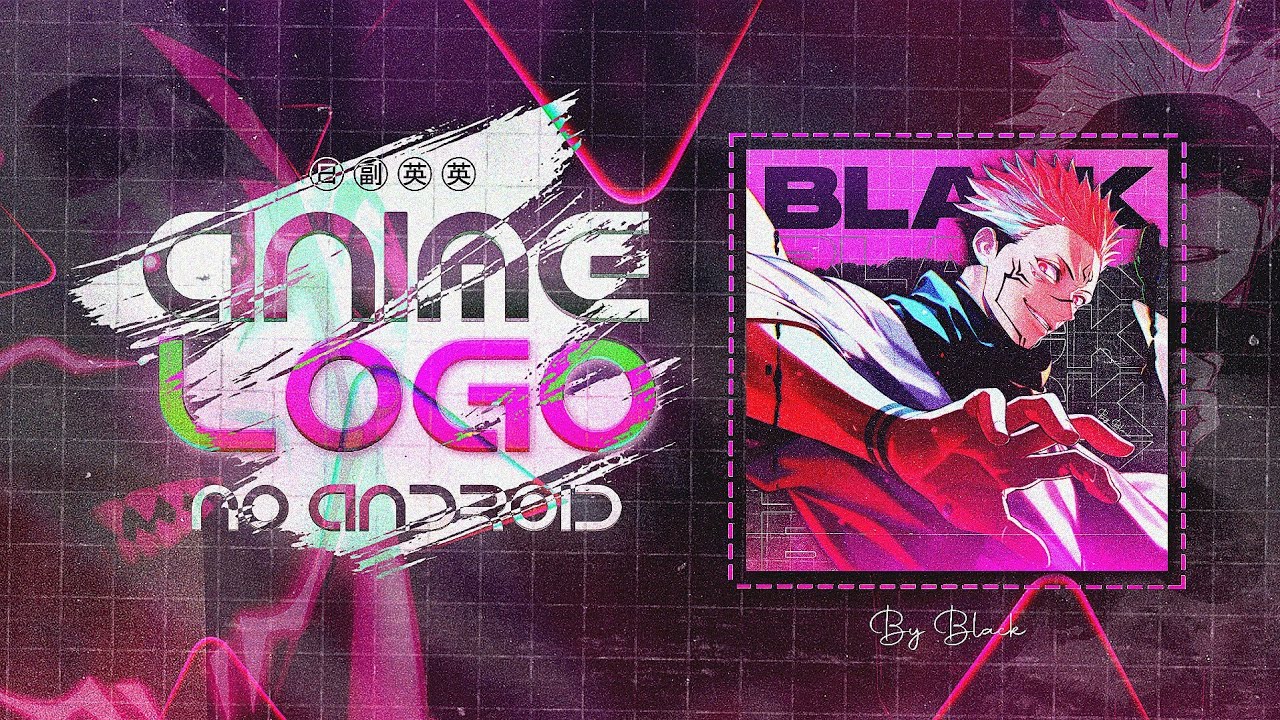 Como fazer logo profissional de anime pelo celular - PS Touch