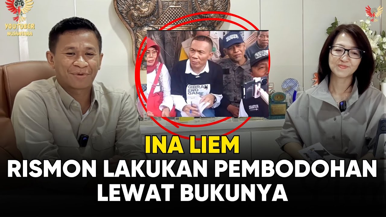 🔴RISMON MEMALUKAN INDONESIA, MENIPU KAMPUS JEPANG DAN PUBLIK INDONESIA ⁉️- Ina Liem