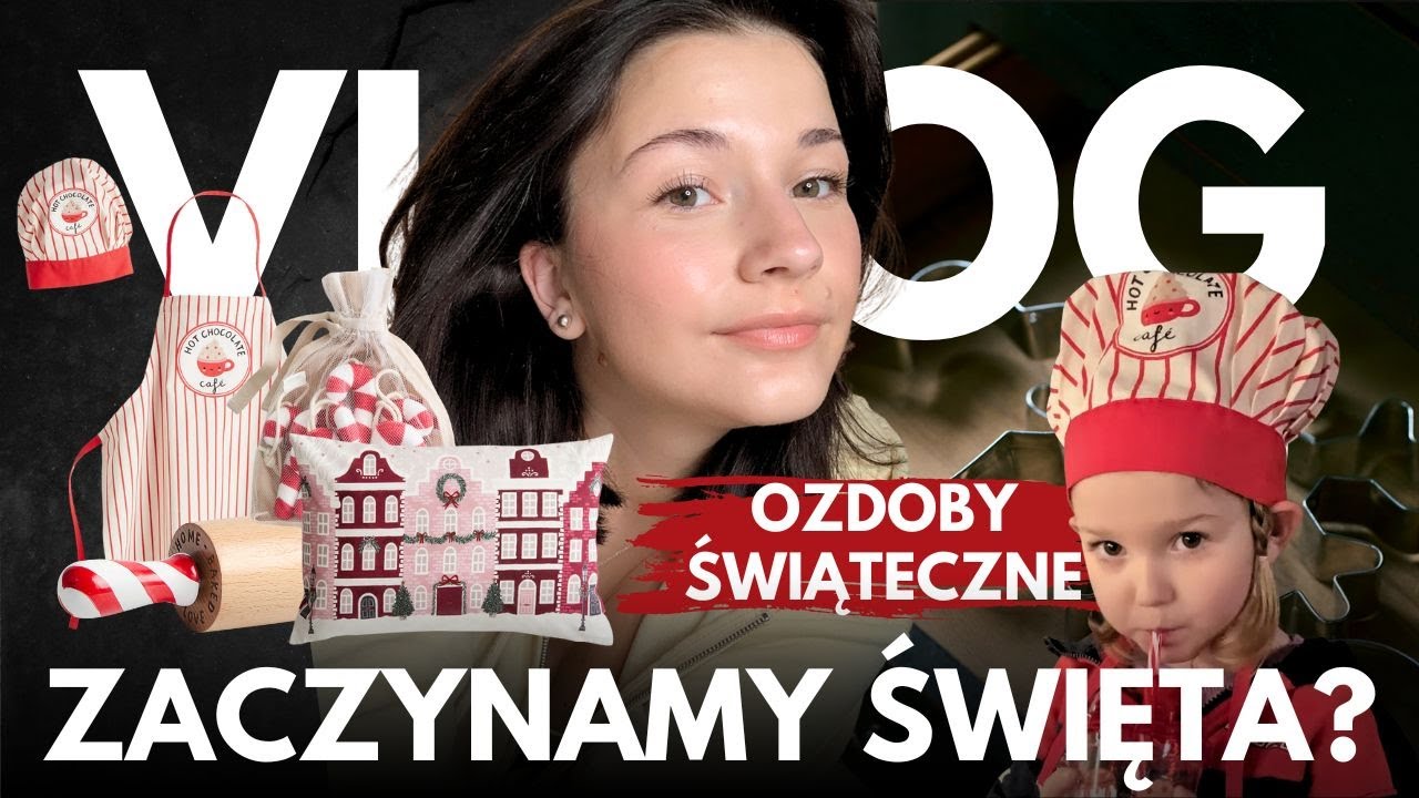 VLOG: ZACZYNAMY ŚWIĘTA? OZDOBY ŚWIĄTECZNE Z H&M 🌲🎅🏼