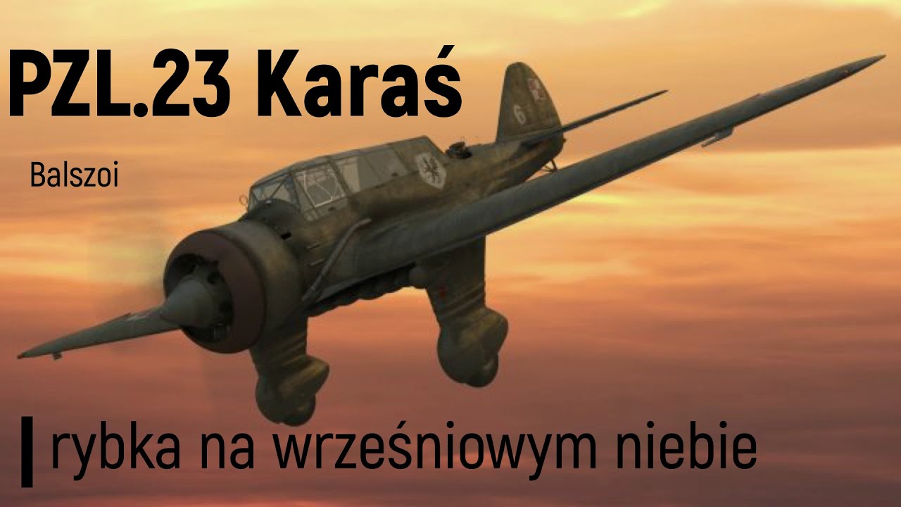 PZL.23 Karaś | rybka na wrześniowym niebie