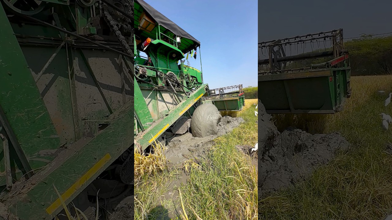 John Deere harvester 
