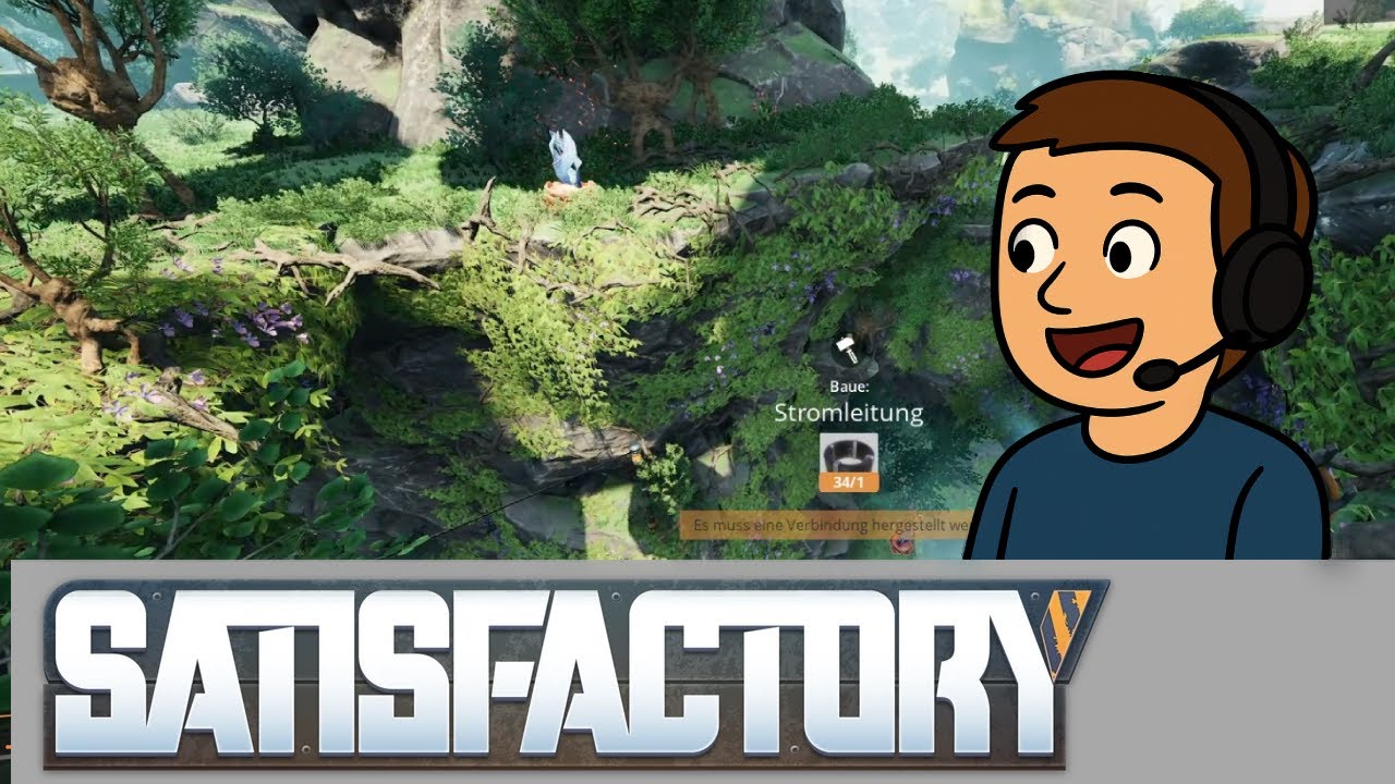 Die Riesige Schlucht mit SAM Erz Satisfactory #37