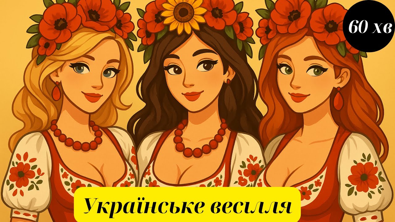 Українське весілля 🎉 Веселі українські пісні – Найкраща збірка для свята