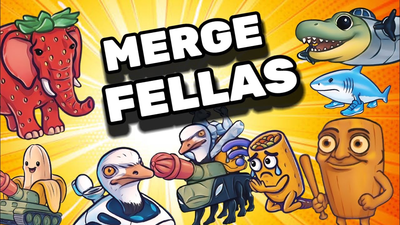 🔴 Merge Fellas Final Boss LIVE - INSANE MERGE & Emotional FAILS 💥🎮