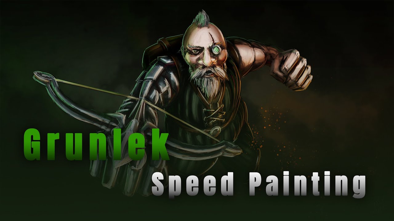 Grunlek FanArt Speed painting