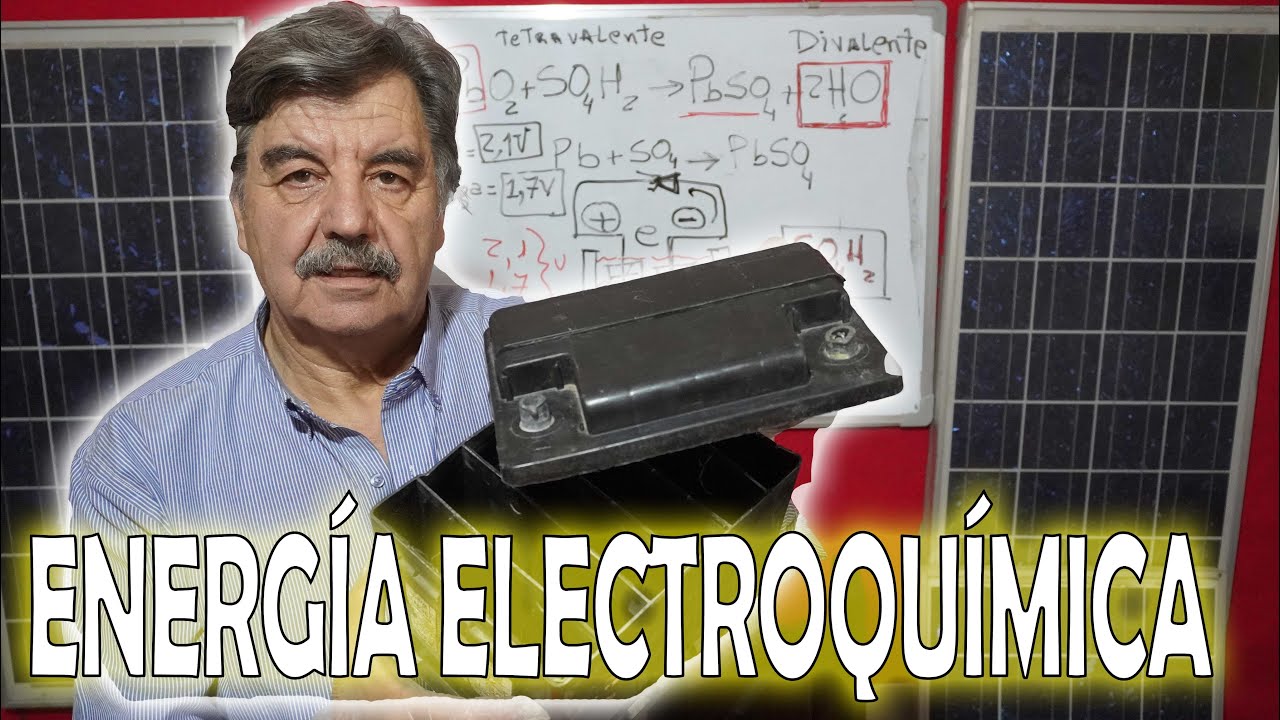 CÓMO FUNCIONAN las BATERÍAS de los automóviles | ENERGÍA ELECTROQUÍMICA
