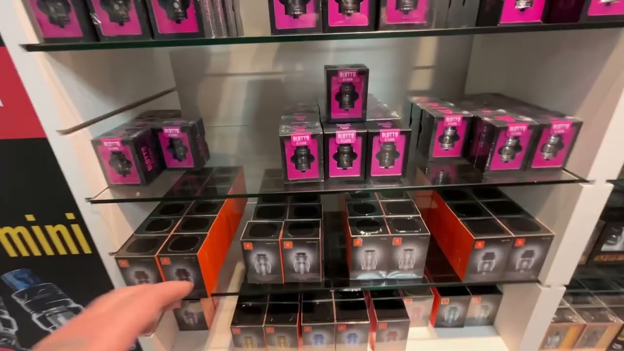 Como é uma loja de vapes no PARAGUAI?