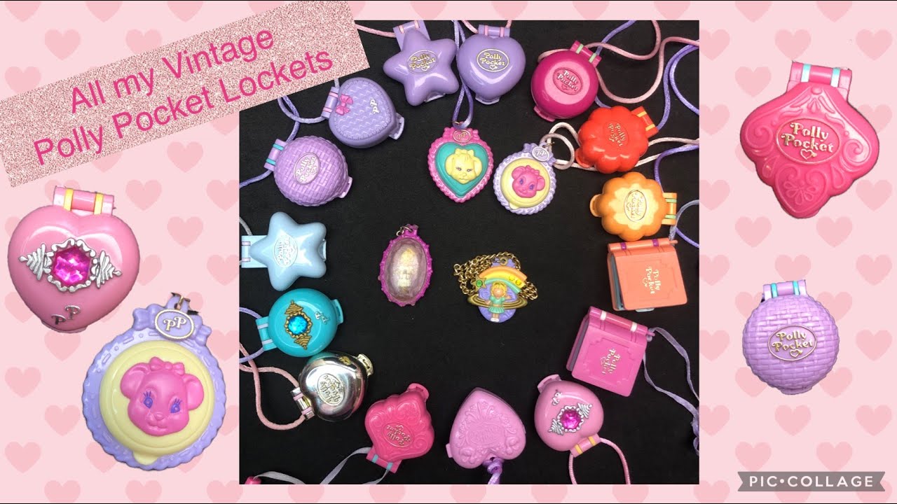 All my Vintage Polly Pocket Lockets