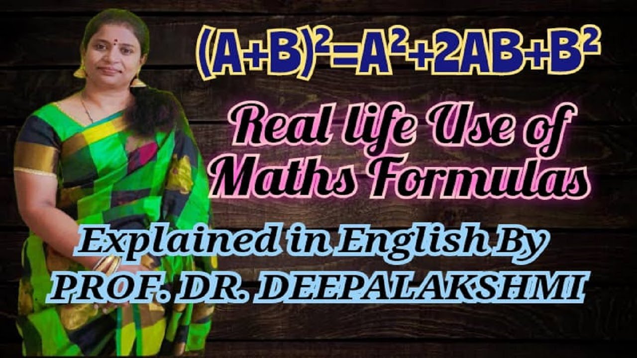 REAL LIFE USE OF A+B THE WHOLE SQUARE EXPLAINED IN ENGLISH