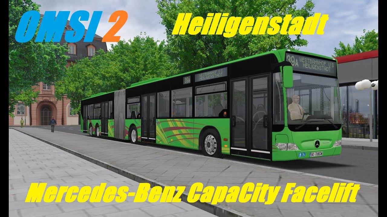 OMSI 2. Map Heiligenstadt, Line 39A, Mercedes-Benz CapaCity Facelift