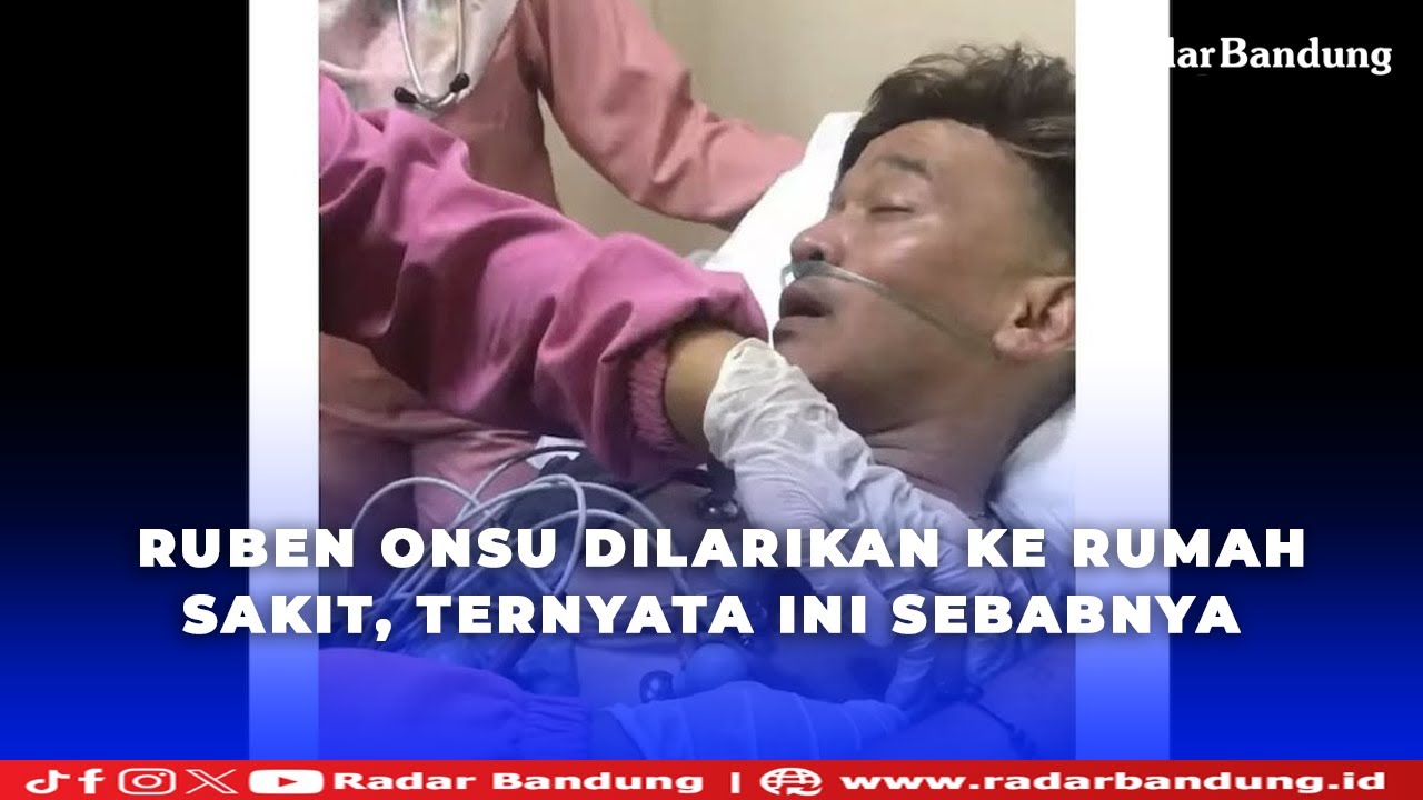 Ruben Onsu Dilarikan ke Rumah Sakit, Ternyata Ini Sebabnya