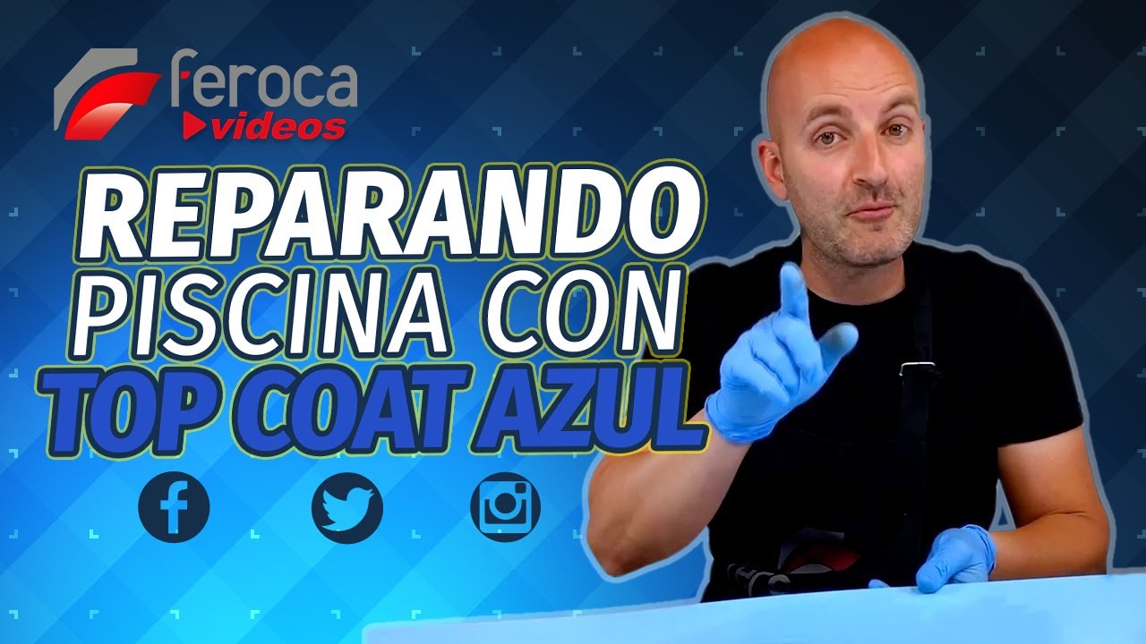 Reparación de Piscina · Resina de Poliéster