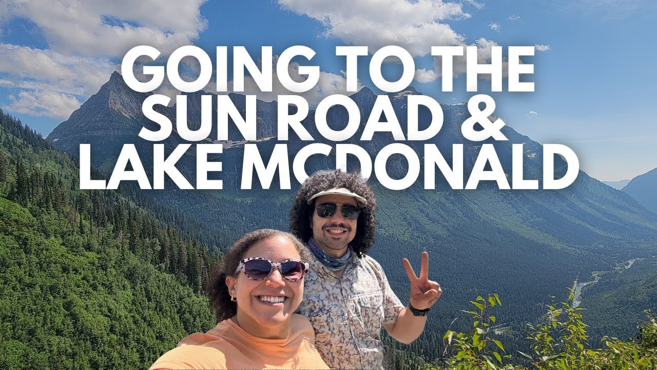 Going to the Sun Road and Lake McDonald Boat Tour | Glacier National Park 4k