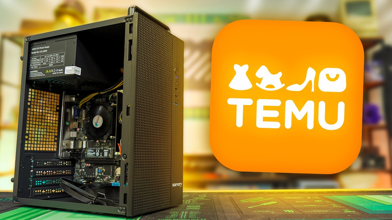 We Bought The CHEAPEST Temu Gaming PC....