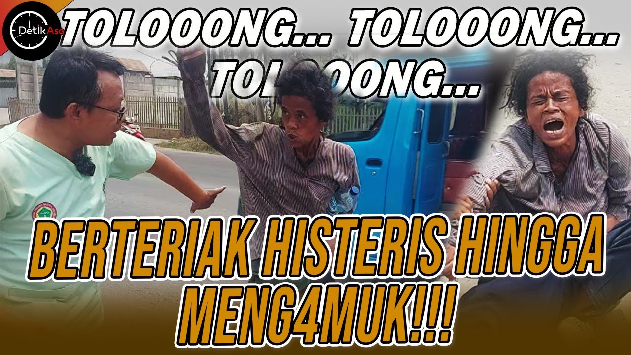 ENTAH APA YANG TERJADI DENGAN O*GJ WANITA INI‼️LARI DAN TERIAK MINTA TOLONG SAAT MAU DI BANTU ‼️