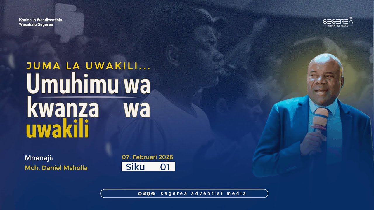 🔴#LIVE: UFUNGUZI WA JUMA LA UWAKILI || SOMO: UMUHIMU WA KWANZA WA UWAKILI || PR MSHOLLA | 07.02.2026