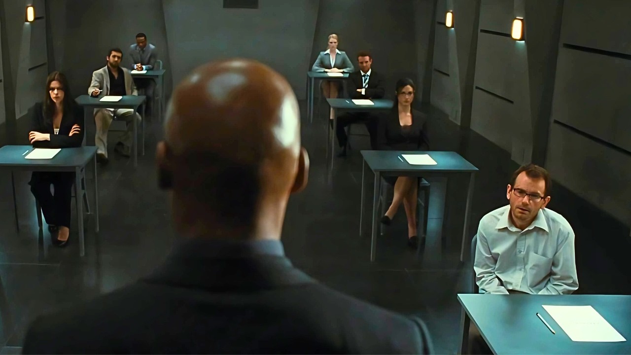 For a Million Dollar Job, 8 People Take an 80-Minute Exam but There's Nothing on the Paper