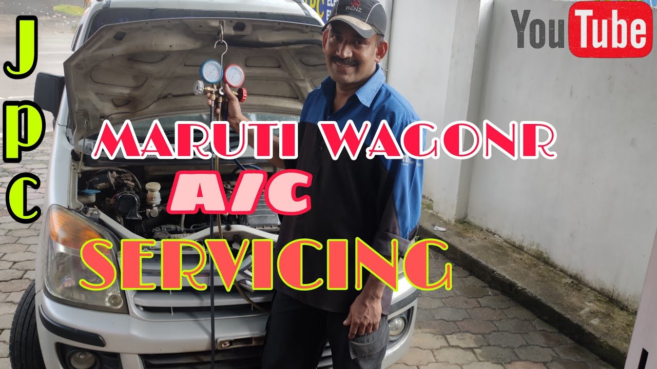 Maruti wagonr ac servicing