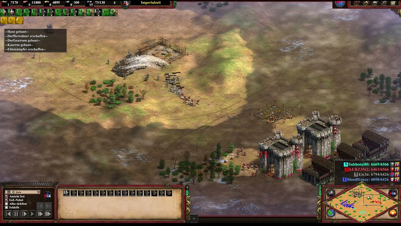 KOREANS with Bloodfrenzy against kERZ and Subbotai00 I Runestone