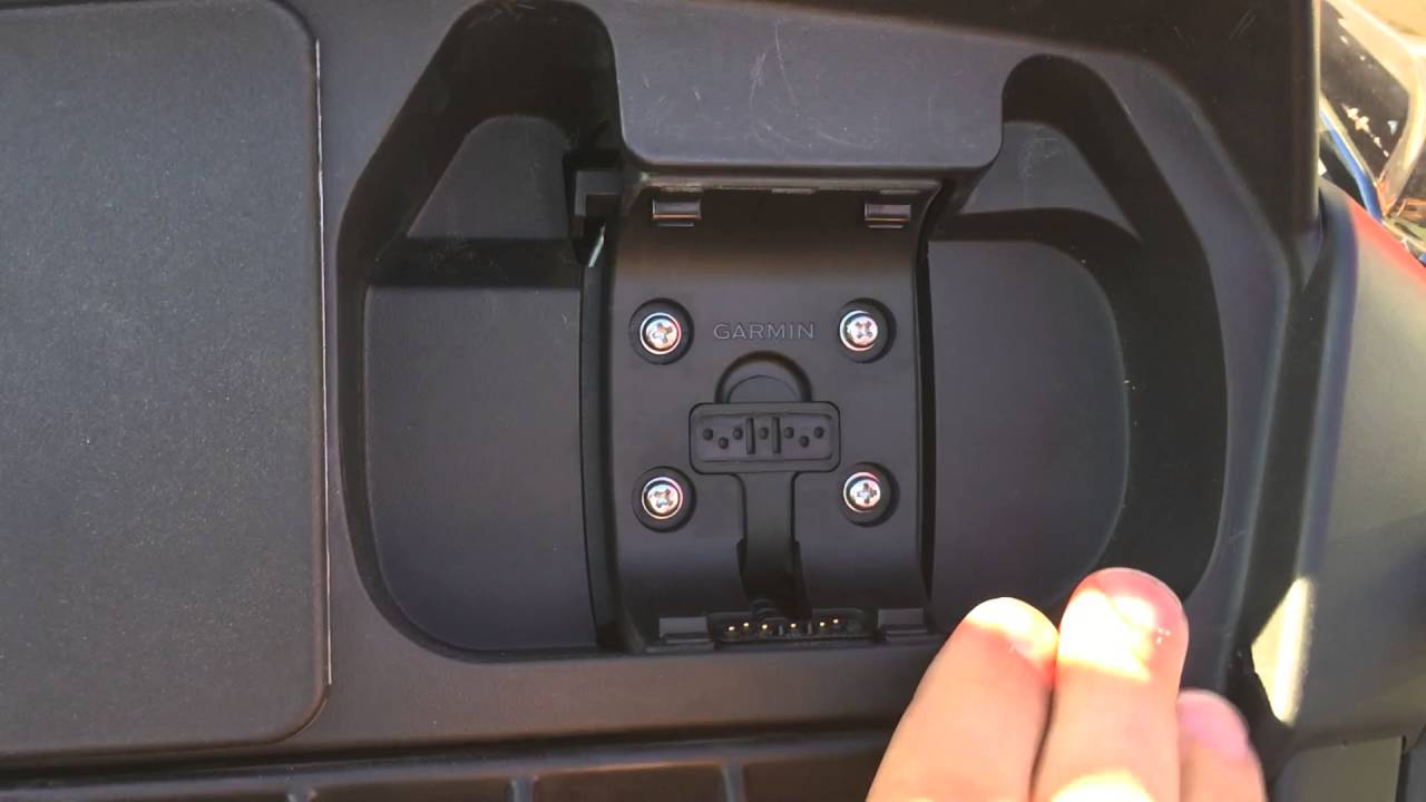 Garmin 680T mounted in a Can Am Maverick Max XRS