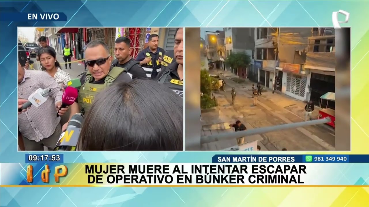 Policía desmantela búnker en San Martín de Porres: mujer muere en operativo (3/3)