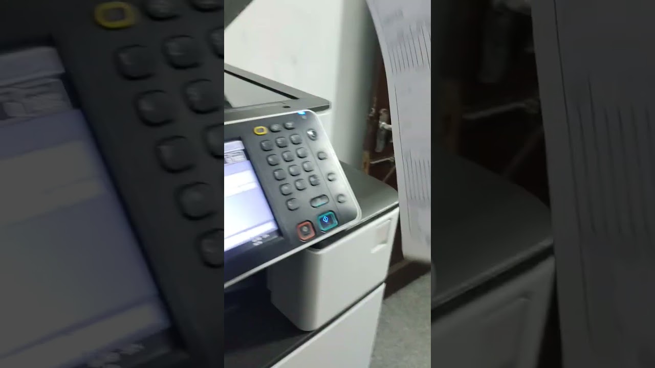 scan documents in USB by Ricoh COPIER