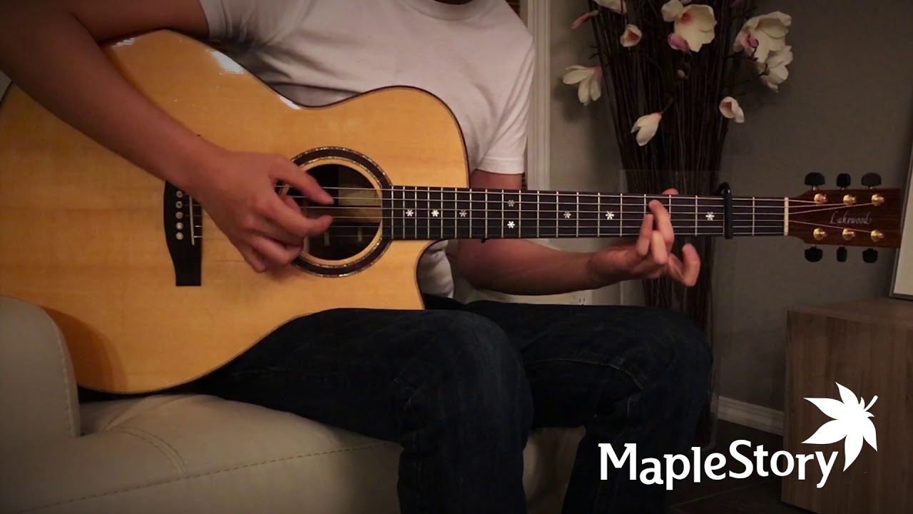 MapleStory New Login Theme FingerStyle!
