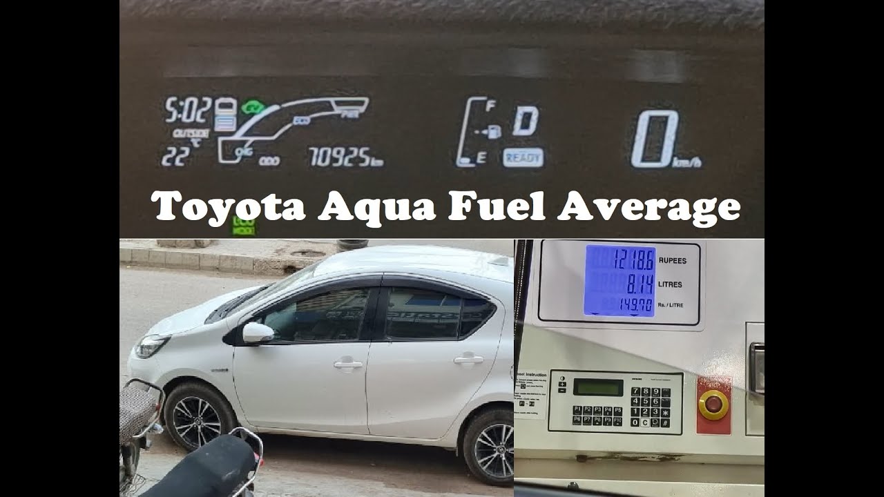 Toyota Aqua Fuel Average