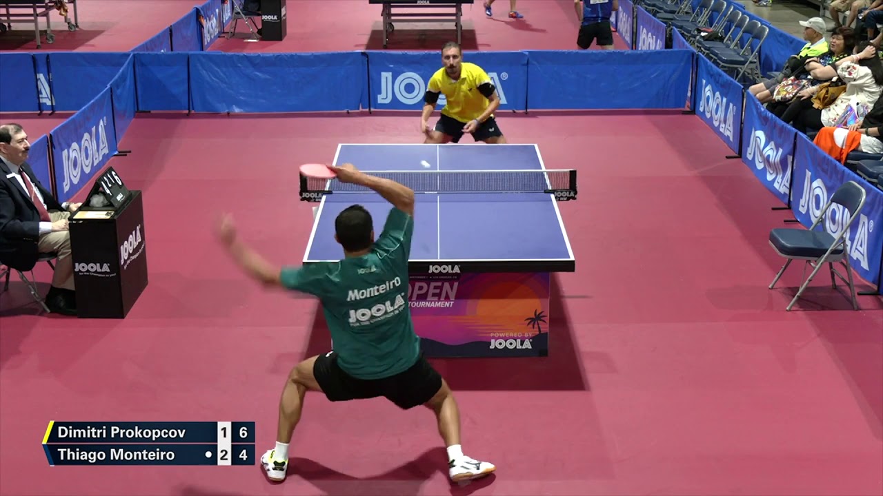 2019 JOOLA LA OPEN - QF -  Thiago Monteiro vs Dimitrij Prokopcov (highlights)
