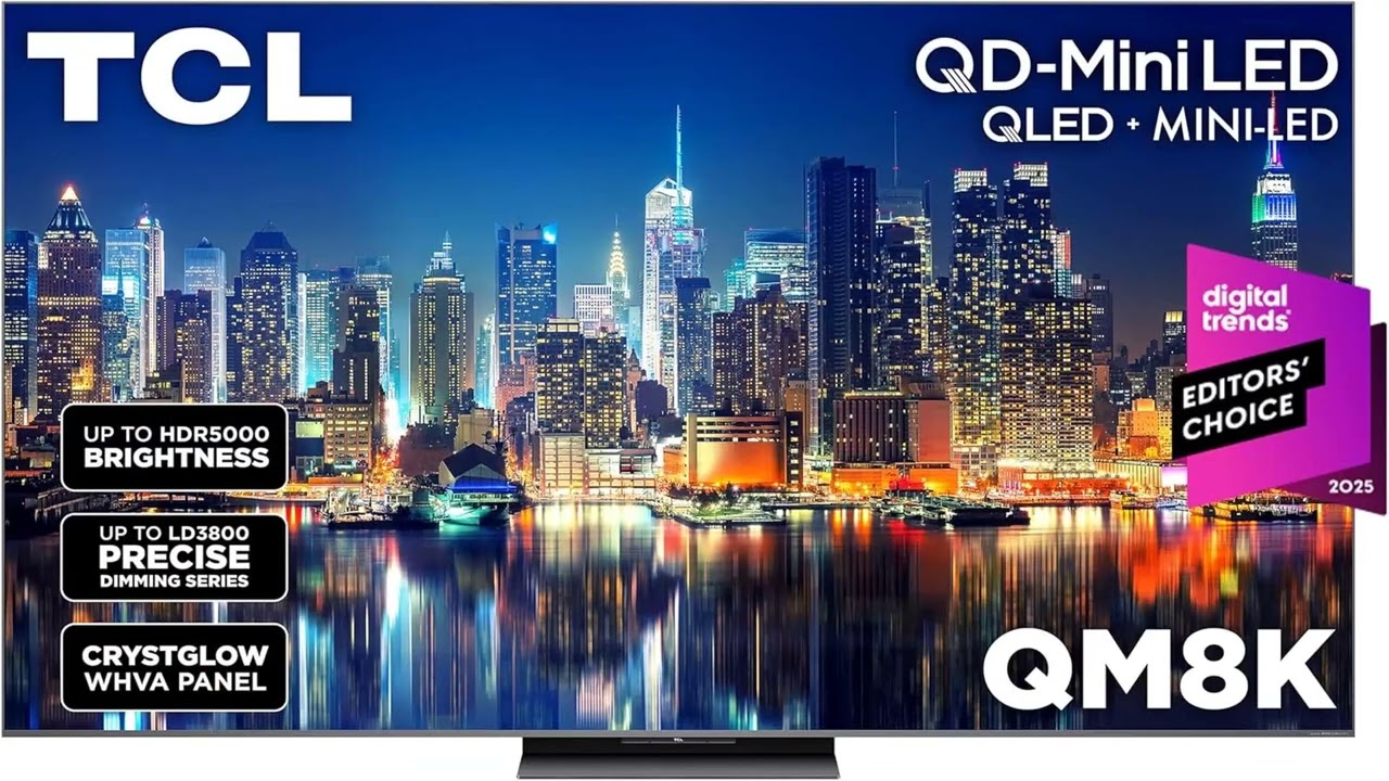 Best Deal: TCL 65 Inch Class QM8K Series | Mini LED QLED 4K HDR | 65QM8K, 2026 Model