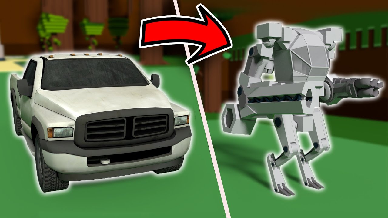 ROBOTA DÖNÜŞEN ARABA NASIL YAPILIR? | Roblox Gemi Yapma Oyunu | Build A Boat
