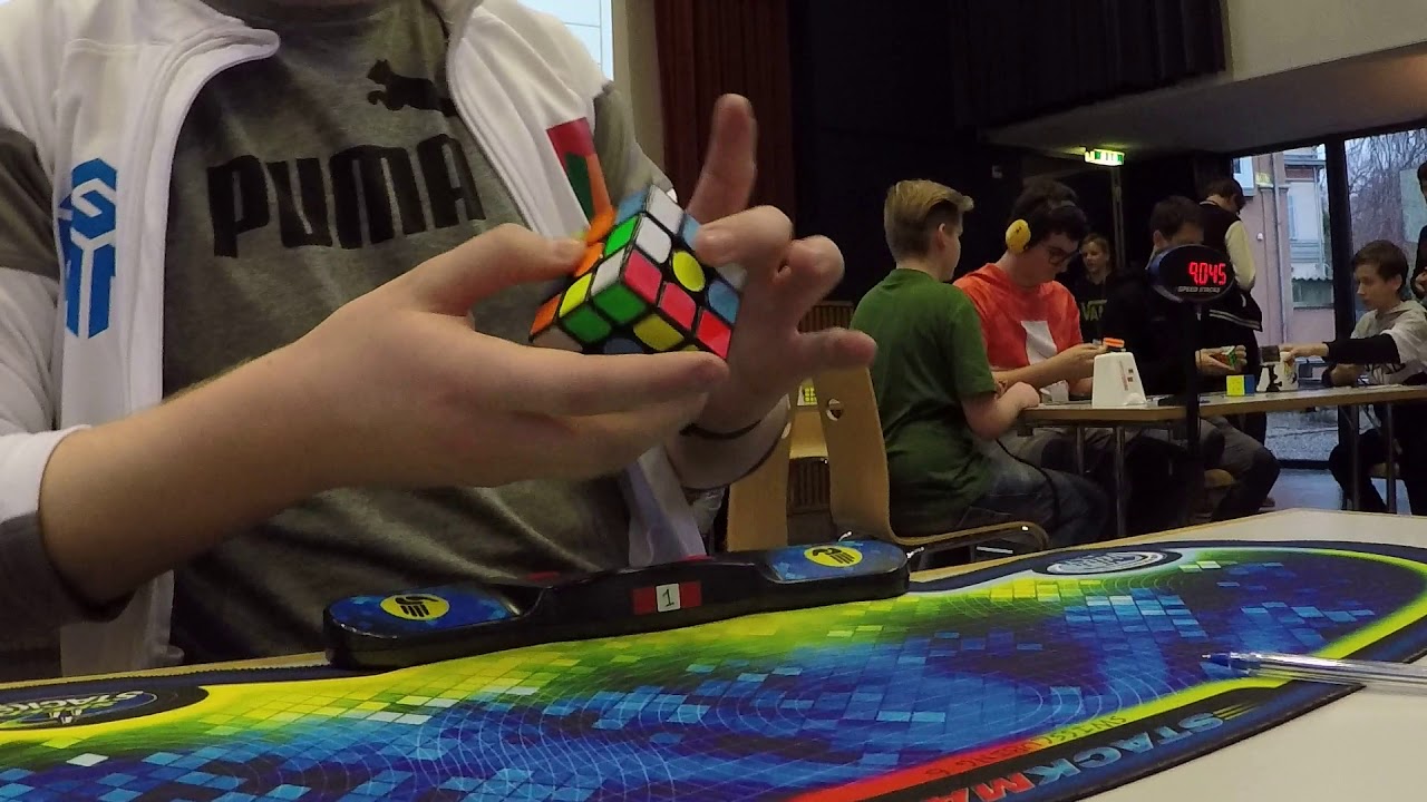 [European Record] Official 3x3 Average: 6.06 (Swisscubing Cup Final 2018)