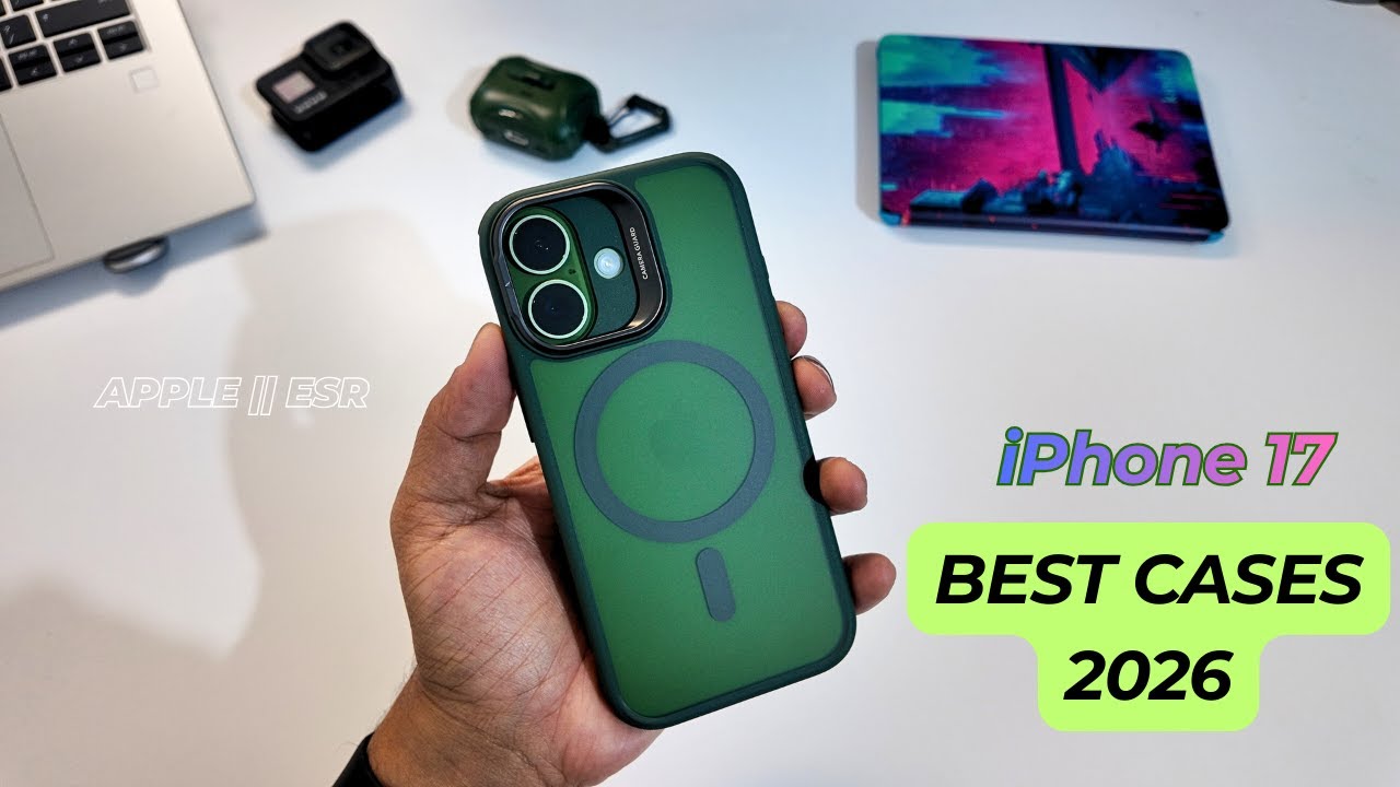 iPhone 17 (Sage)|| Best Cases -ESR & Apple || Unboxing || 2026