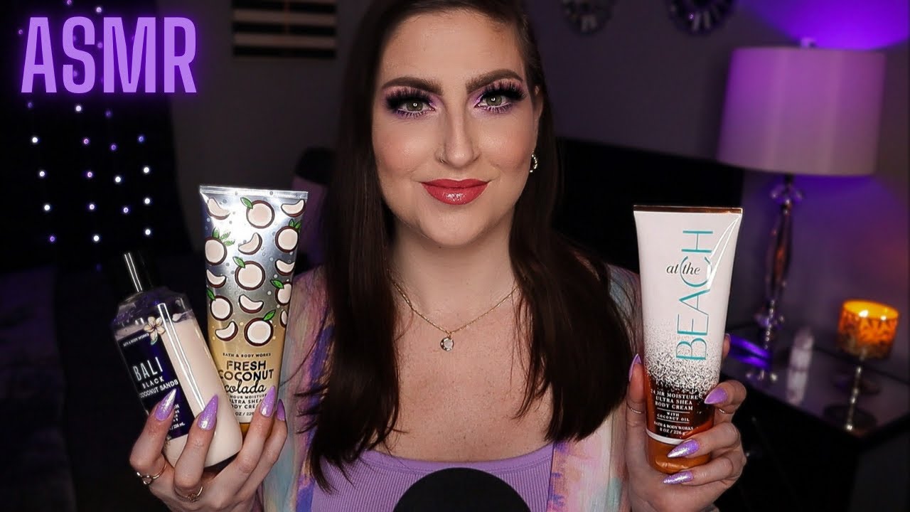 ASMR | Summer Bath & Body Works Lotion Collection 🥥 (Pt. 1)