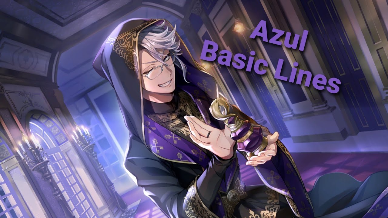 Twisted Wonderland || Azul Ashengrotto Basic Lines [ENG subs]