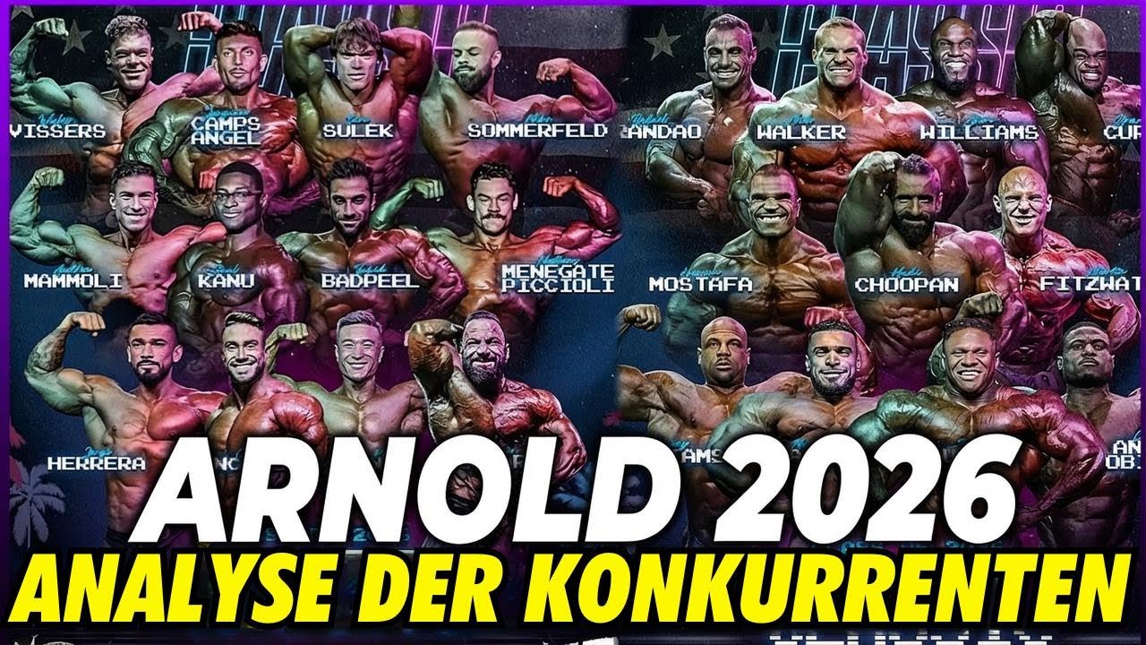 Arnold Classic 2026 Teilnehmer – Besser als Olympia? Mein Fazit