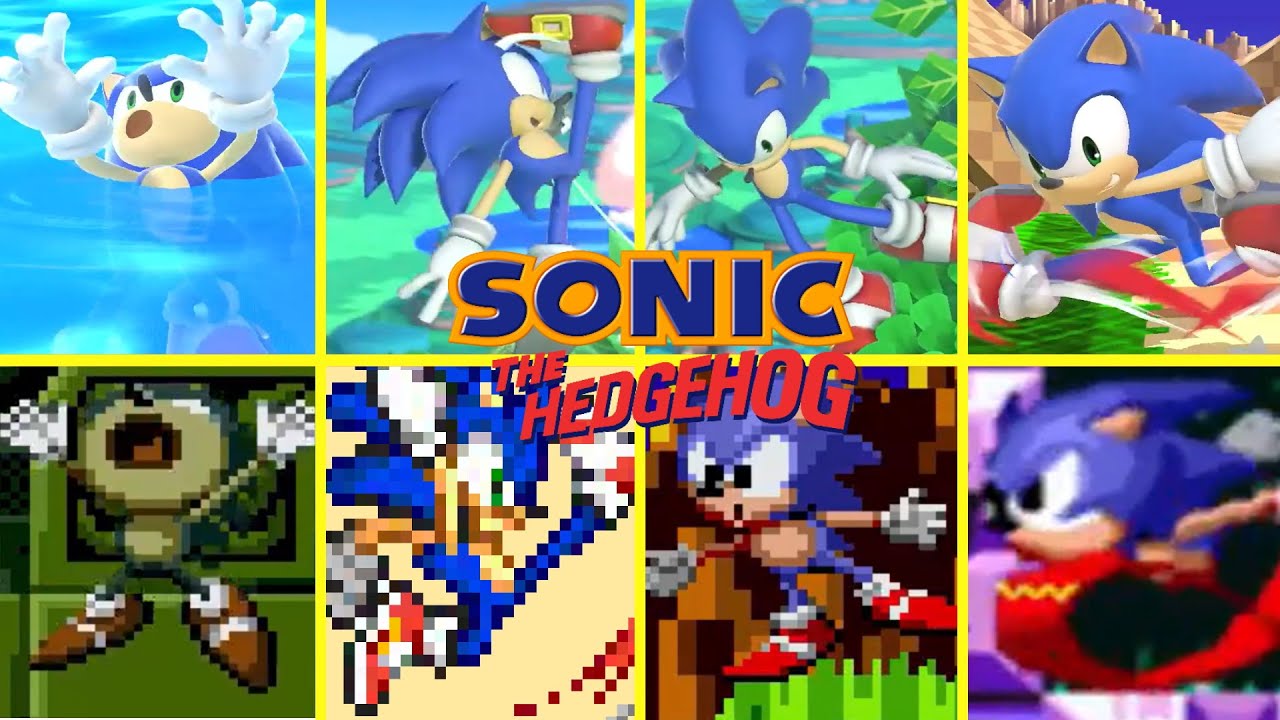 Super Smash Bros Ultimate: Sonic's Moveset Origins