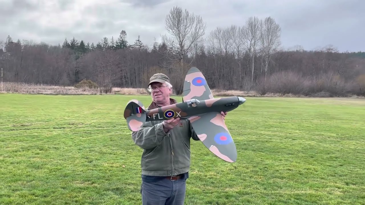 Flitetest Spitfire Maiden and fail
